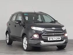 Black Used 2018 Ford Ecosport Titanium SUV | £9,998 (A bit pricey)