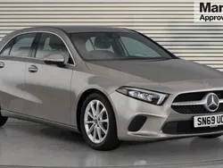 Silver Used 2019 Mercedes A180 Hatchback | £15,429 (Fair price)