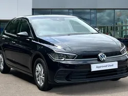 Black Used 2022 VW Polo Life Hatchback | £14,430 (Good price)