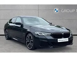 Carbon black Used 2022 BMW 545e M Sport Sedan | £32,790 (A bit pricey)