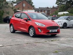Red Used 2018 Ford Fiesta Zetec Hatchback | £6,000 (Fair price)