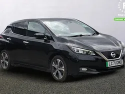 Black Used 2021 Nissan Leaf Pack Hatchback | £9,799 (Fair price)