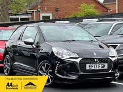 Black Used 2017 DS Automobiles DS3 Prestige Hatchback | £4,499 (Fair price)