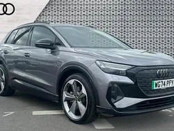 Grey Used 2024 Audi Q4 e-tron Black Edition SUV | £36,955 (Super price)