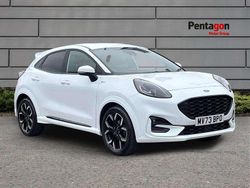 White Used 2023 Ford Puma Gen-E ST-Line X SUV | £16,995 (Fair price)
