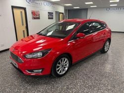 Red Used 2016 Ford Focus Titanium Hatchback | £8,999 (Good price)