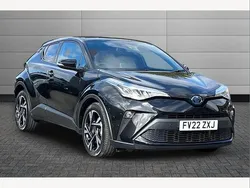 Eclipse black Used 2022 Toyota C-HR Design SUV | £22,050 (Fair price)