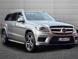 Palladium silver Used 2014 Mercedes GL350 AMG SUV | £20,995