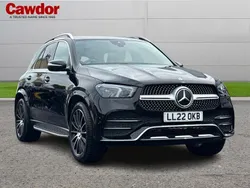 Black Used 2022 Mercedes GLE400 AMG line Estate | £51,995 (Fair price)
