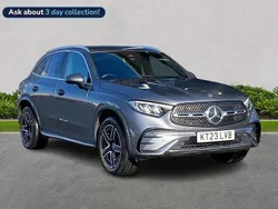 Grey Used 2023 Mercedes GLC300e AMG line Estate | £39,599 (Expensive)