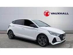 White Used 2025 Hyundai i20 N Line Hatchback | £19,421 (A bit pricey)