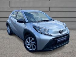 Silver Used 2023 Toyota Aygo PURE Hatchback | £12,591 (Fair price)