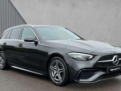 Grey Used 2022 Mercedes C220 AMG line Estate | £27,480 (Good price)
