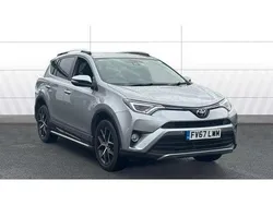 Silver Used 2017 Toyota RAV4 SUV | £15,799 (Fair price)