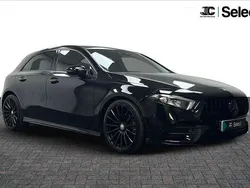 Black Used 2021 Mercedes A200 AMG Line Premium Hatchback | £19,300 (Fair price)