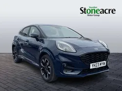 Blue Used 2023 Ford Puma ST-Line X SUV | £17,695 (Fair price)