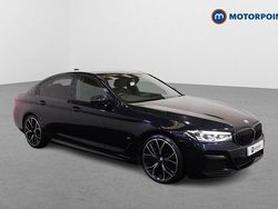 Black Used 2021 BMW 520 M Sport Sedan | £25,549 (Fair price)