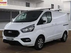 White Used 2022 Ford Transit Custom Limited Van | £15,849 (Fair price)