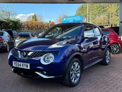 Blue Used 2014 Nissan Juke Tekna SUV | £9,799 (Fair price)