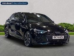 Black Used 2024 Audi S3 Sportback Black Edition Hatchback | £39,514
