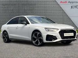 White Used 2024 Audi A4 Black Edition Sedan | £27,000 (Fair price)