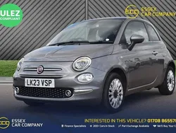 Grey Used 2023 Fiat 500 S Hatchback | £9,294 (Fair price)