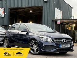 Blue Used 2018 Mercedes A180 AMG line Hatchback | £10,190 (Good price)