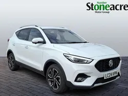 White Used 2024 MG ZS Exclusive Sedan | £16,445 (Fair price)