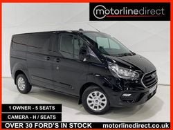 Black Used 2022 Ford Transit Custom Limited Van | £20,825 (Good price)