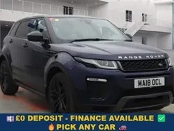 Blue Used 2018 Land Rover Range Rover evoque HSE Dynamic SUV | £14,449 (Super price)