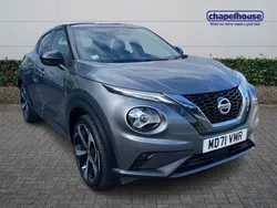 Grey Used 2022 Nissan Juke Tekna SUV | £12,995 (Fair price)