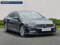 Black Used 2020 VW Passat R-line Sedan | £16,616 (A bit pricey)