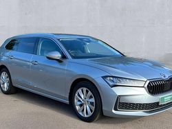 Cobalt blue metallic Used 2024 Skoda Superb SE Technology Estate | £26,600 (Fair price)
