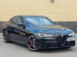 Metallic vulcano black New 2025 Alfa Romeo Giulia Veloce Sedan | £39,998 (Fair price)