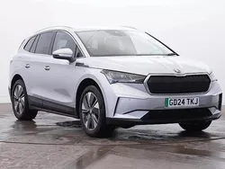 Brilliant silver metallic New 2024 Skoda Enyaq iV SUV | £29,900 (Good price)