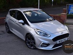 Silver Used 2018 Ford Fiesta ST-Line Hatchback | £7,495 (Expensive)