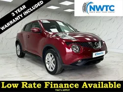 Red Used 2015 Nissan Juke Acenta Premium SUV | £6,995 (Fair price)