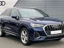 Blue Used 2024 Audi Q3 S-Line SUV | £32,662 (Good price)