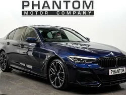 Blue Used 2022 BMW 530 M Sport Sedan | £28,290 (A bit pricey)