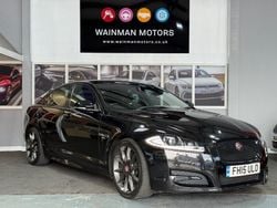 Black Used 2015 Jaguar XF R-Sport Sedan | £8,525 (Fair price)