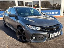 Grey Used 2019 Honda Civic SR Hatchback | £12,335 (Fair price)