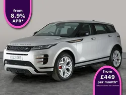 Silver Used 2022 Land Rover Range Rover evoque Autobiography SUV | £29,728 (Good price)