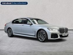 Silver Used 2019 BMW 740L M Sport Sedan | £31,999 (Expensive)
