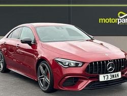 Red Used 2021 Mercedes CLA45 AMG Coupe | £36,000 (Super price)