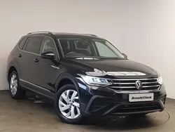 Black Used 2022 VW Tiguan Allspace Life SUV | £25,798 (Fair price)