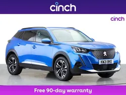 Blue Used 2021 Peugeot 2008 Allure Premium SUV | £13,949 (Fair price)