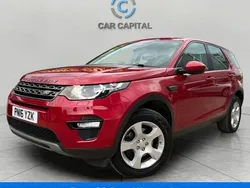 Red Used 2016 Land Rover Discovery Sport SE SUV | £10,450 (Good price)