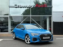 Blue Used 2023 Audi A3 Sportback S-Line Hatchback | £22,650 (A bit pricey)