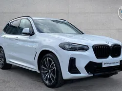 White Used 2023 BMW X3 M Sport SUV | £40,385 (Fair price)