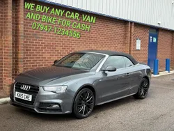 Grey Used 2015 Audi A5 Cabriolet S-Line Cabriolet | £5,495